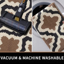 Axyaa Washable Indoor Entryway Door Mat Non-Slip Absorbent Resist Dirt Floor Mat