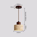 Axyaa Cross Border Yellow Stone Pendant Lamp - LED Energy Saving Option