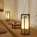 Axyaa Nordic Wood Bedside Floor Lamp LED Standing Lamp