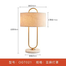 Axyaa LED Fabric Floor Lamp with Marble Base - Modern Minimalist Art Decor for Home