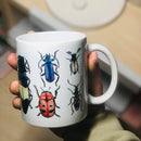 Insect Collection Patterns Mug 11oz - Perfect Gift for Bug Enthusiasts by Axyaa
