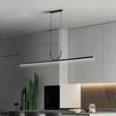 Axyaa Black LED Ceiling Chandelier for Dining Room, Kitchen Island | Modern Home Decor Lighting Fixture