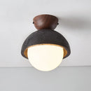 Axyaa Flower Bud Ceiling Light: Italian Minimalist Design for Corridor, Foyer, Dressing Room
