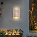 Axyaa Yellow Cave Stone Wall Lamp for Bedroom Living Room Outdoor Waterproof Led