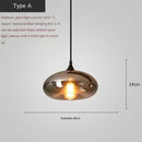 Axyaa Modern Glass Chandeliers for Dining Living Room Kitchen Office Coffee Hanging Lamp