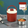 Axyaa Food Thermal Jar Soup Thermos Portable Lunch Box Vacuum Insulated