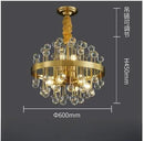 Axyaa Colorful Crystal Chandelier Modern Luxury Living Room Pendant Lamp
