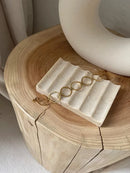 Axya Vintage Wave Tray: Chic Soap Organizer & Decorative Home Objects