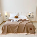 Axyaa Teddy Fleece Blanket | Soft Double-Sided Warmth | Multi-Functional for Autumn/Winter