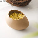 Axyaa Ceramic Eggshell Bowl Set - Creative Kitchenware for Salad, Dessert, and Ice Cream