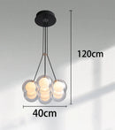 Axyaa Modern LED Chandeliers Indoor Ceiling Lighting for Living Room