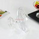 Axyaa 6 inch Glass High Leg Fruit Plate - Delicate Candy Plate