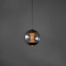 Axyaa Glass Ball Dimmable Pendant Chandelier for Bedroom and Children's Room