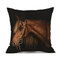 Axyaa Pentium Horse Pillowcase for Modern Home Decor and Car Sofa Pillow