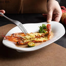 Axyaa Irregular Fish Plate for Molecular Cuisine Restaurant Tableware