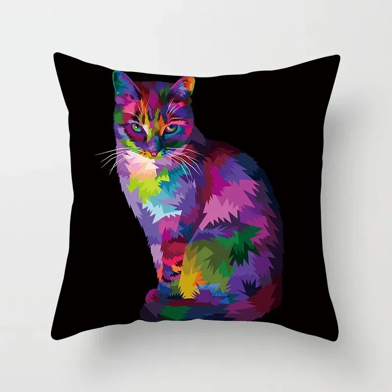 Axyaa Abstract Animal Pattern Pillowcase 45*45cm