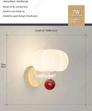 Axyaa LED Pumpkin Wall Lamp for Bedroom and Living Room Lighting