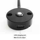 Axyaa LED Reading Light with USB Port, Touch Dimmable Gooseneck Lamp for RV Boat