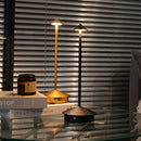 Axya Modern Metal Touch Dimming Table Lamp for Home, Office, and Bedroom