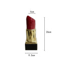 Axyaa Ceramic Lipstick Vase: Cartoon Floral Arrangement Creative Home Decor