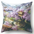 Axyaa Van Gogh Style Oil Painting Cushion Cover 45x45cm Square Pillow Case