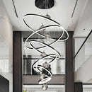 Axyaa Modern LED Pendant Chandeliers for Living and Dining Room Lighting