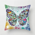 Axyaa Floral Butterfly Pillowcase for Home Decor and Events