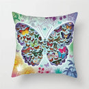 Axyaa Floral Butterfly Pillowcase for Home Decor and Events