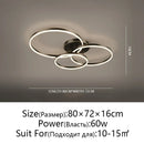 Axyaa LED Ceiling Chandelier for Living Room Bedroom Kitchen - Modern Home Pendant Light