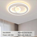 Axyaa LED Square Ceiling Light with Remote Control for Home Decor