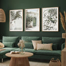 3-Piece Axyaa City Art Olive Tree Wall Printing Set.