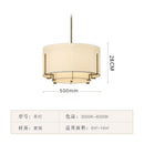 Axyaa Japanese Fabric Pendant Lamp for Bedroom, Living Room, Dining Room