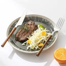 Axyaa Stainless Steel Cutlery Set with Wooden Handles