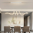 Axyaa Modern Minimalist LED Pendant Chandelier for Dining Room, Kitchen, Bar - Indoor Ceiling Lighting