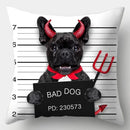 Axyaa Dog Cushion Cover 45x45cm Polyester Decorative Pillow Case Home Decor