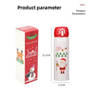 Axyaa Christmas Stainless Steel Vacuum Thermos Cup with Festive Designs for Xmas & New Year