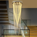 Axyaa Luxury K9 Crystal Ceiling Light for Modern Home Lighting