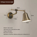Axyaa Adjustable Industrial Loft Wall Lamp with Metal Pulley for Restaurant Bedroom