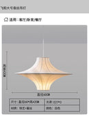 Axyaa Silk Pendant Light: Handwoven Boho Chic Ceiling Lamp for Home or Hotel