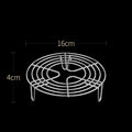 Axyaa Stainless Steel Steaming Rack - Durable Cooling Holder for Pressure Cooker