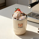 Axyaa Double Wall Stainless Steel Insulated Coffee Mug with Straw