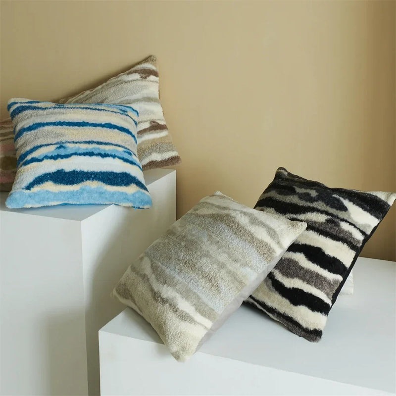 Leopard Print Cushion Cover 45x45 for Elegant Home Decor by Axyaa