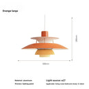 Axyaa Colorful LED Pendant Lamp for Modern Spaces