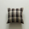 Axyaa Knitted Plaid Cushion Cover: Rural Style Comfort for Home Decor