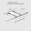 Axyaa LED Wall Lamp 60cm 80cm Modern Bathroom Bedroom Living Room Lighting