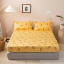 Axyaa Fitted Sheet with Elastic Band for Single/Double/Queen/King Size Mattress