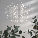 Axyaa Starlight Cube Chandelier - Modern Creative Lighting for Villa, Restaurant, Living Room