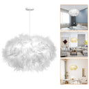 Axyaa Fairy Feather Pendant LED Chandelier for Bedroom Study Room