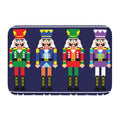 Axyaa Nutcracker Soldier Doll Door Mat Home Decor