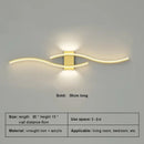Axyaa LED Wall Light: Modern Long Strip for Bedroom and Living Room